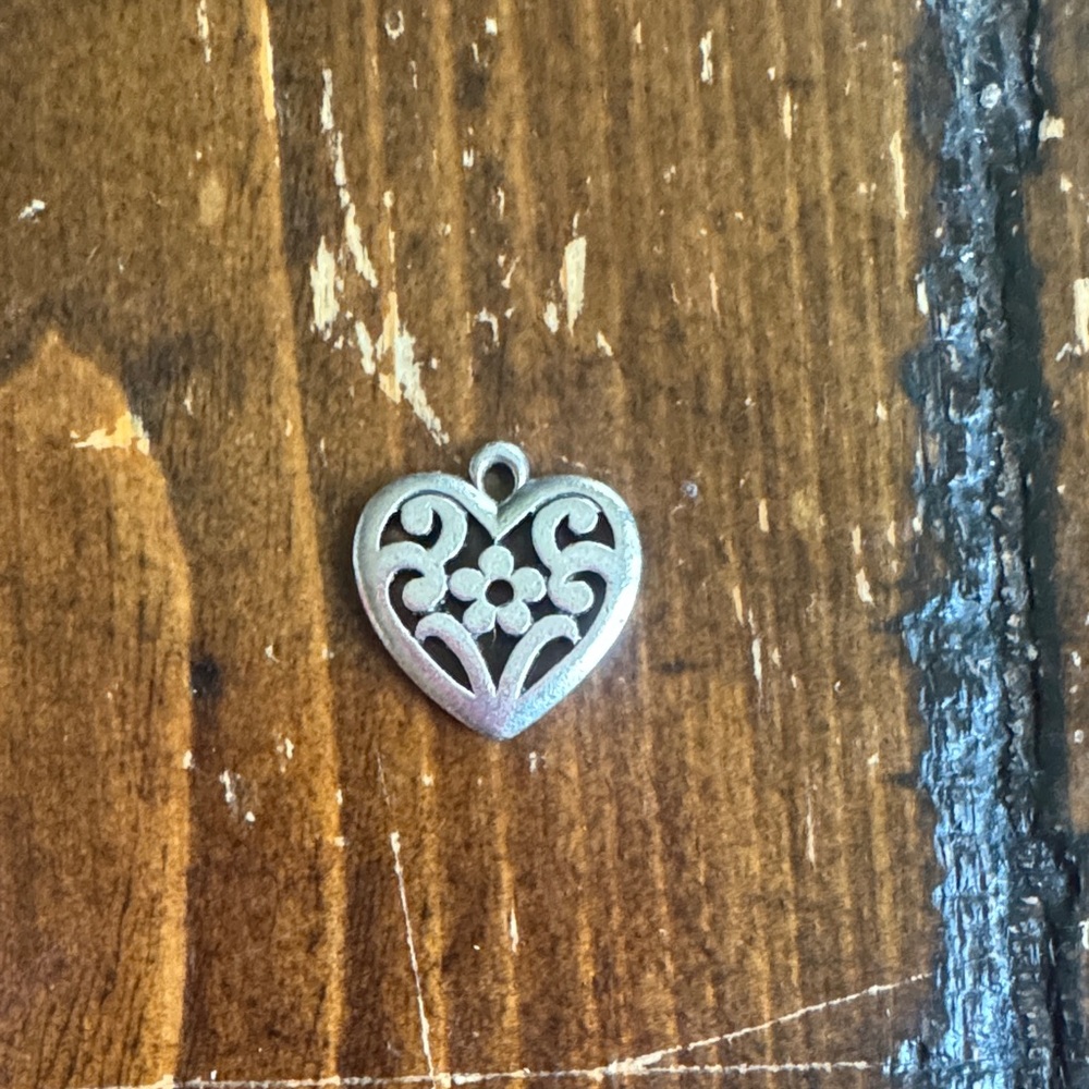 James Avery Silver Heart Necklace